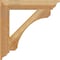 Ekena Millwork Legacy Traditional Rough Sawn Bracket, Western Red Cedar, 4"W x 26"D x 26"H BKT04X26X26LEC01RWR - alternate 2